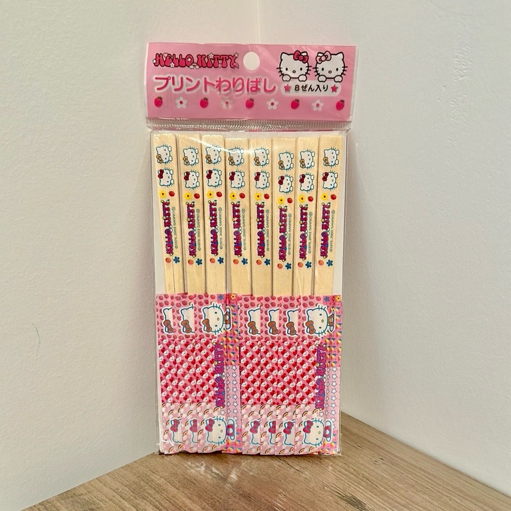 Hello Kitty Chopsticks Set - Pink